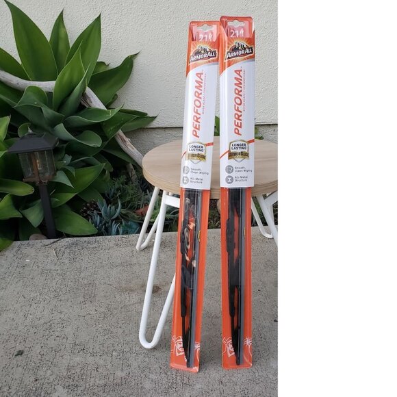 New 21" Windshield wipers SET OF 2 All Metal Structure $20 for Both Brand new - Picture 3 of 9